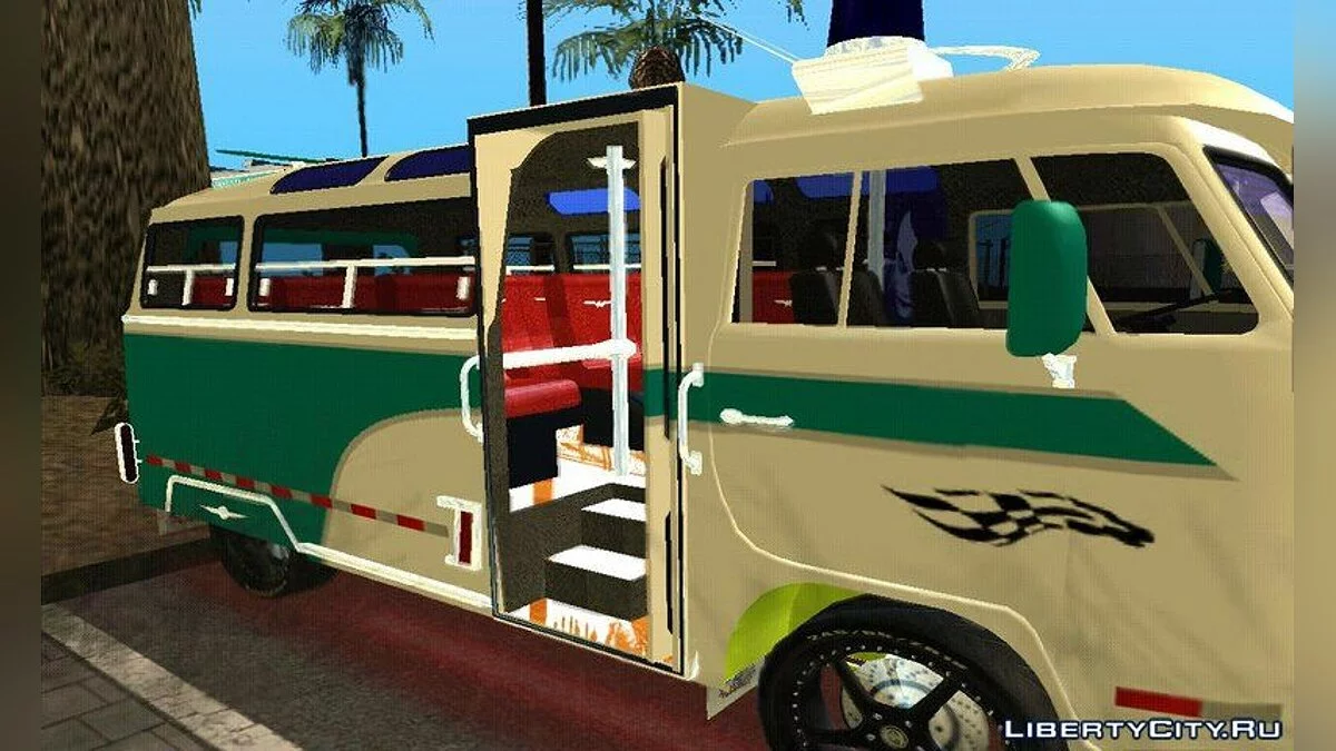 Volkswagen Microbus Dimodifikasi / GTA San Andreas