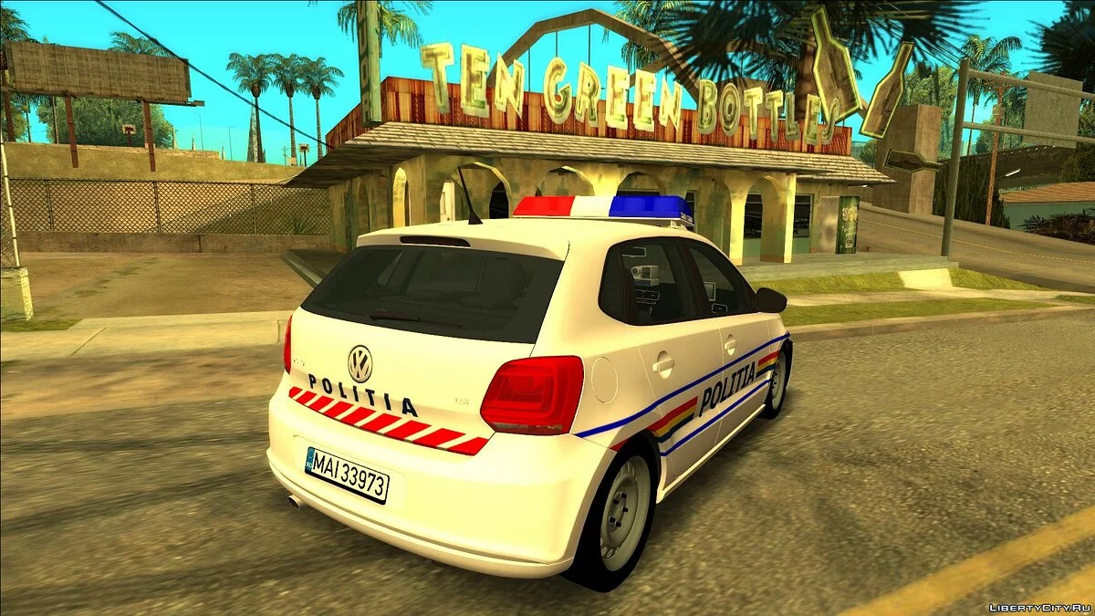 2012 VW Polo - Polícia Romena / GTA San Andreas