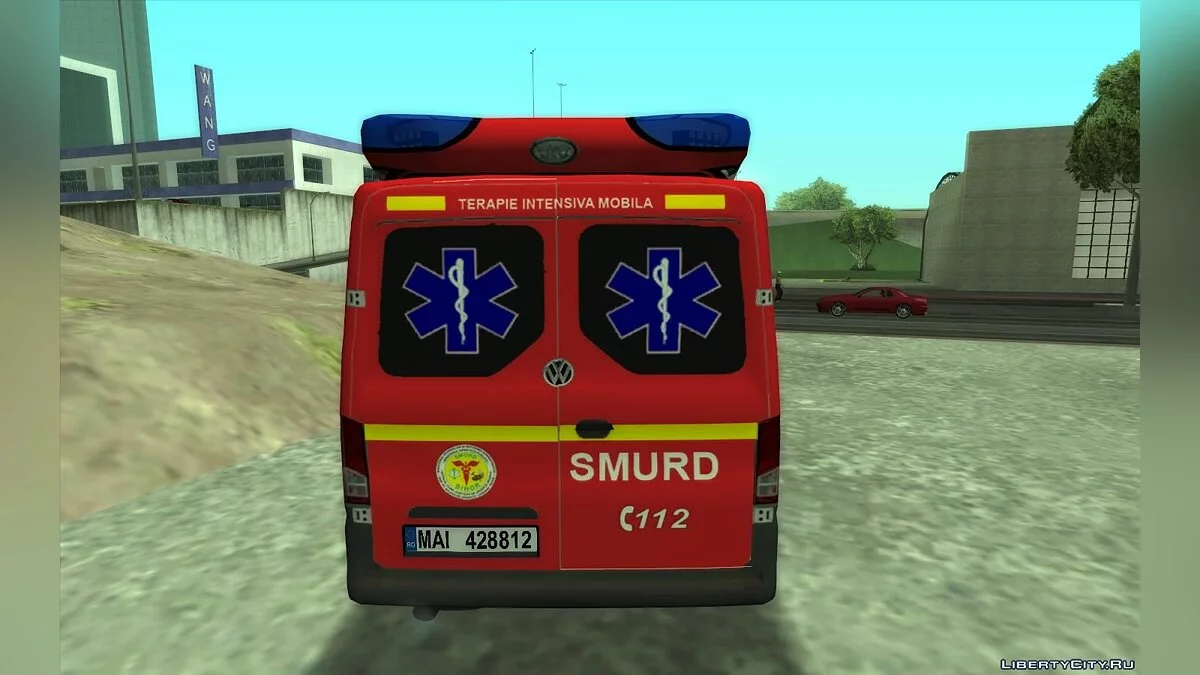 2018 Volkswagen Crafter - SMURD Special Vehicle / GTA San Andreas