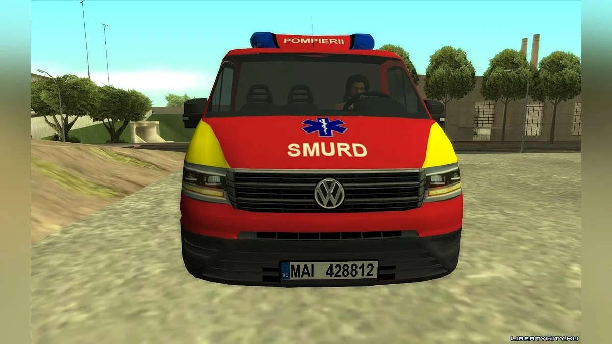 2018 Volkswagen Crafter - SMURD Special Vehicle / GTA San Andreas