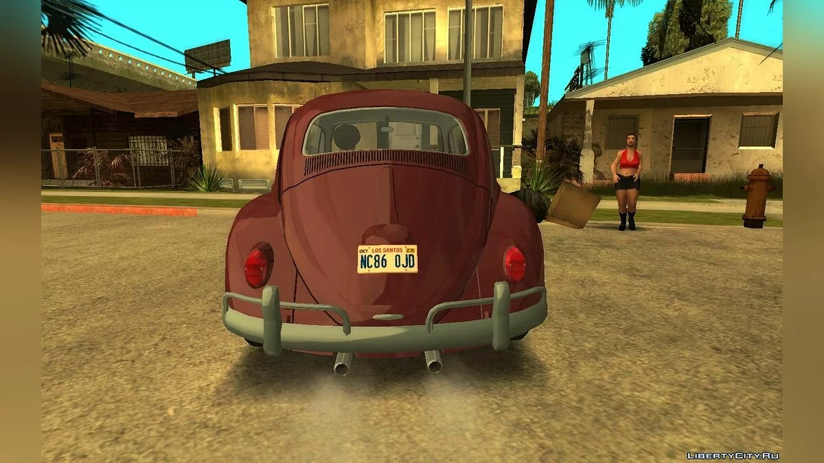 1963 Volkswagen Beetle Deluxe 1300 / GTA San Andreas
