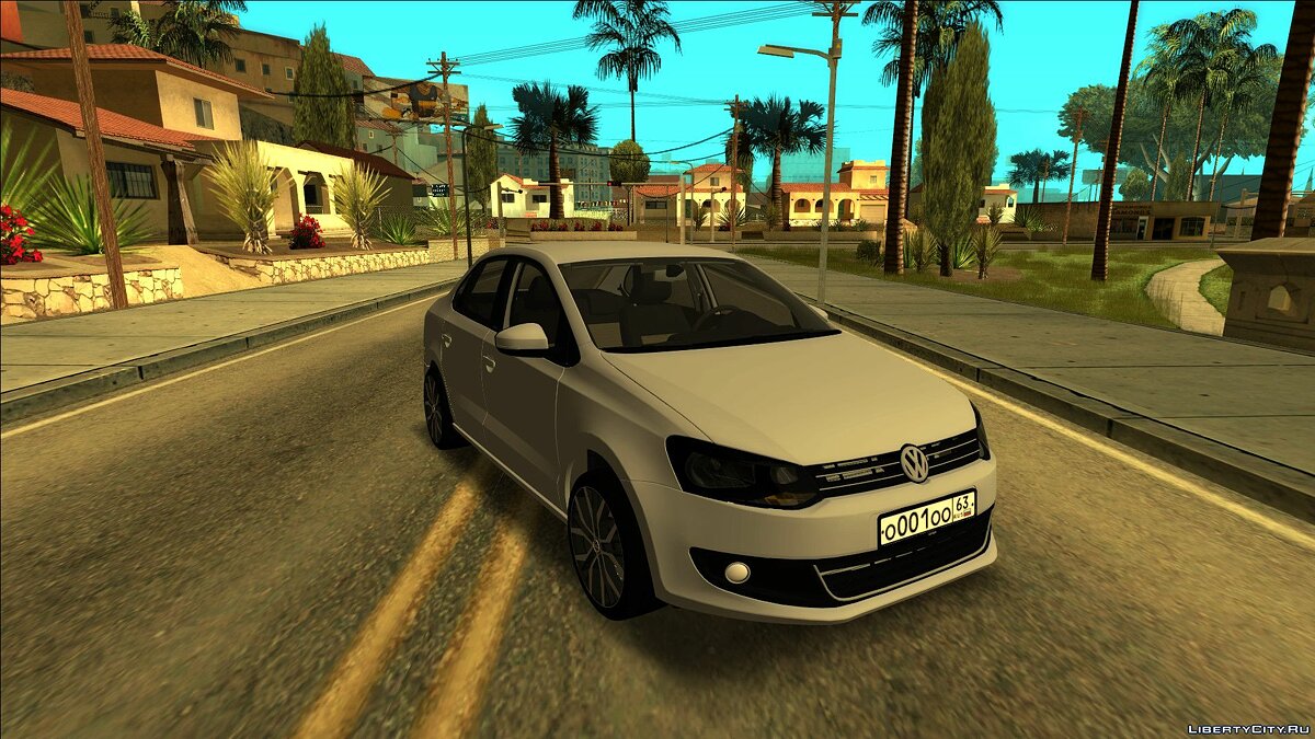 Volkswagen polo для gta 5 фото 16