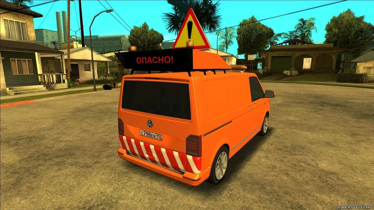 Volkswagen Transporter T6 / GTA San Andreas