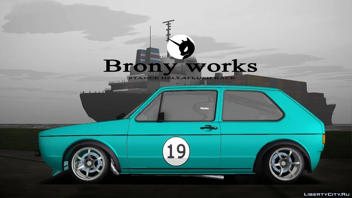 VW mk1 Racing Car Brony_works / GTA San Andreas