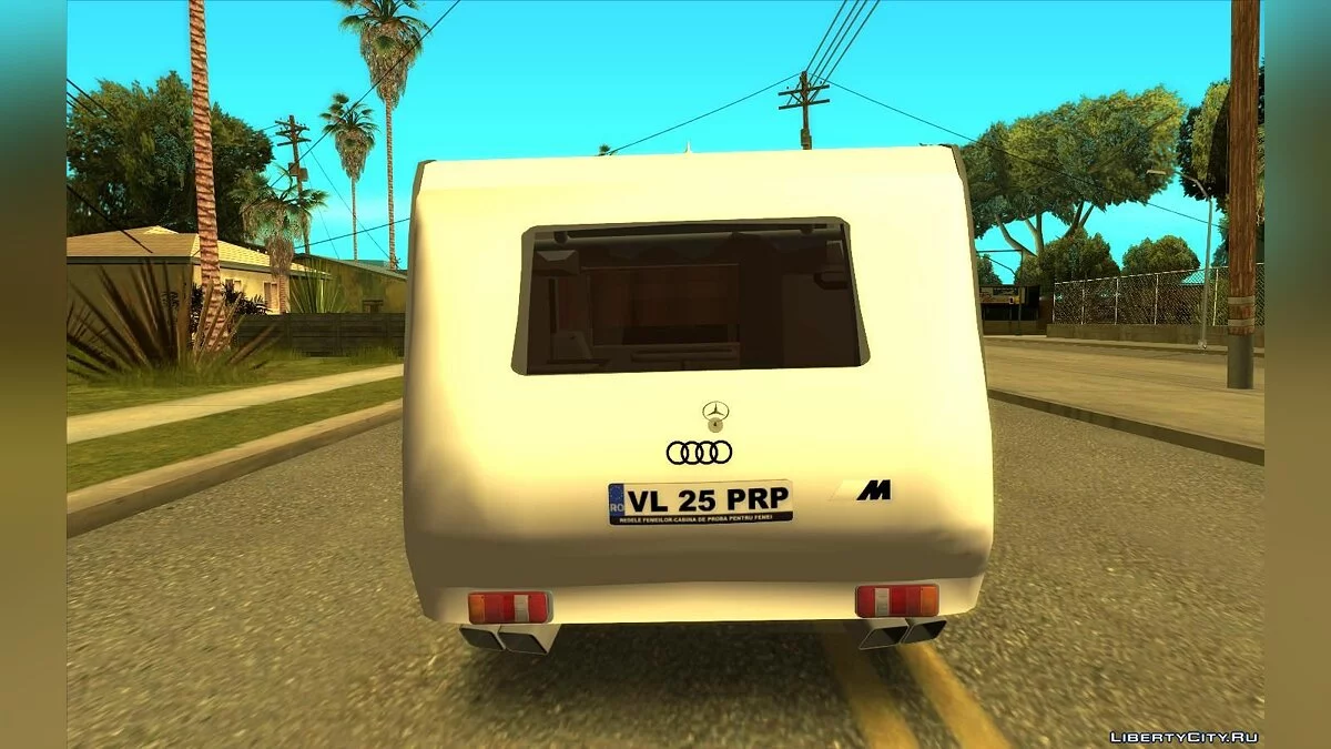 Тюнінг фургона Volkswagen T4 / GTA San Andreas