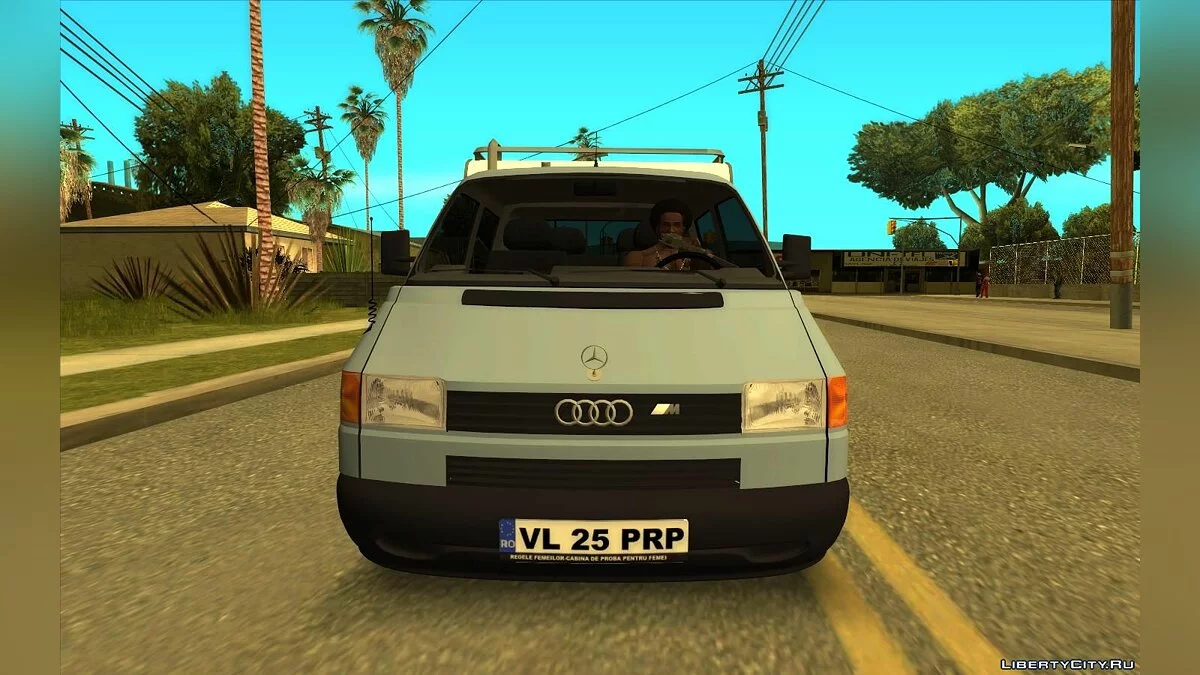 Тюнінг фургона Volkswagen T4 / GTA San Andreas