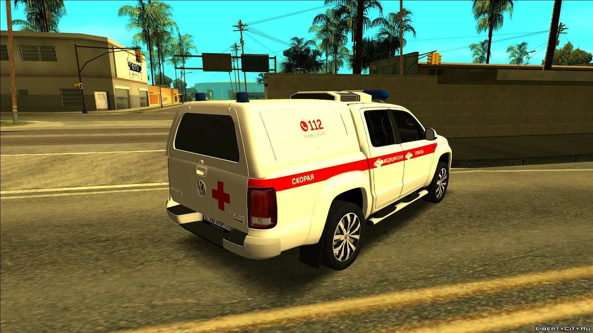 Volkswagen Amarok V6 - SMP / GTA San Andreas