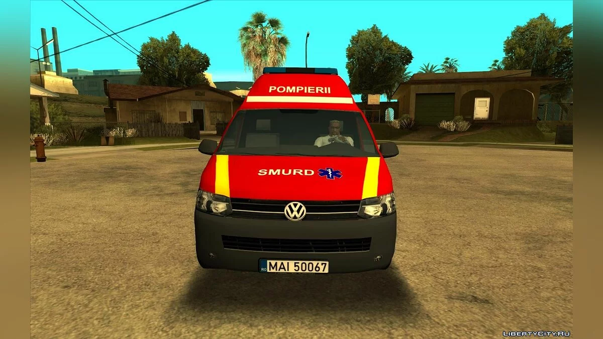 Volkswagen T5 Emergency Services / GTA San Andreas