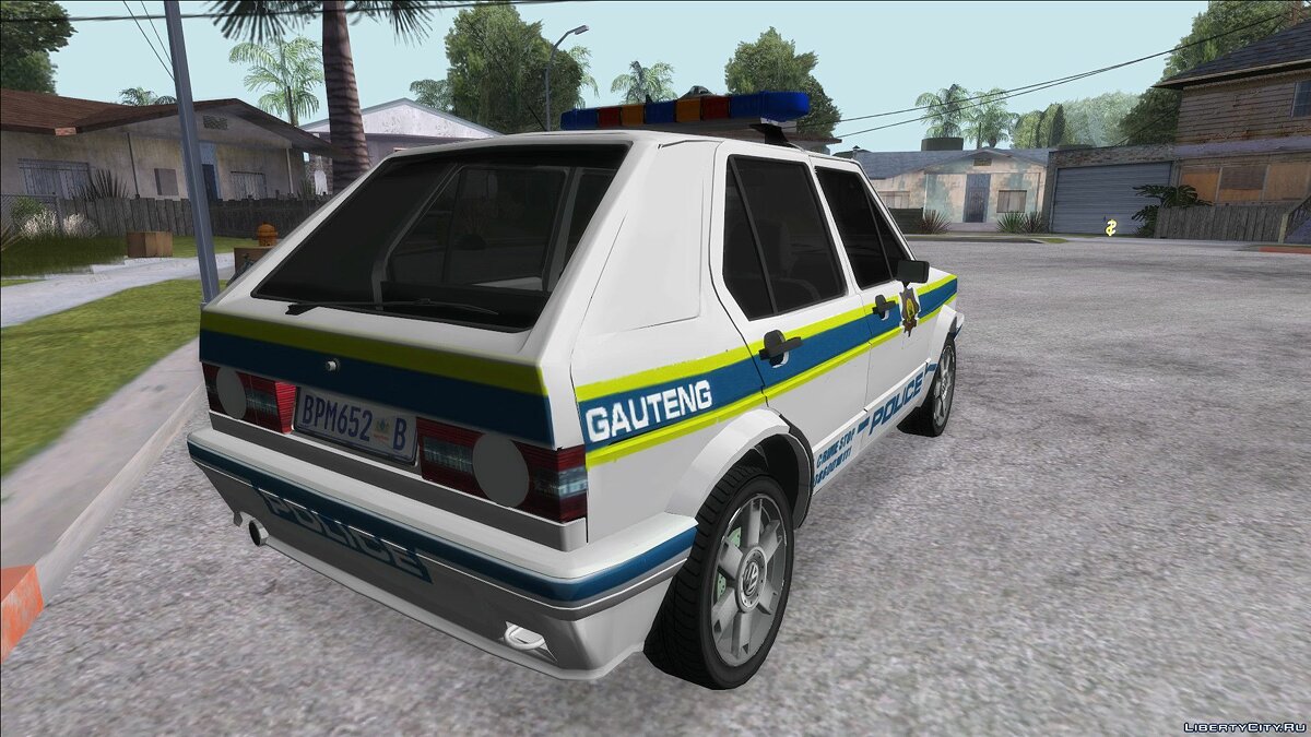 VW Golf Police