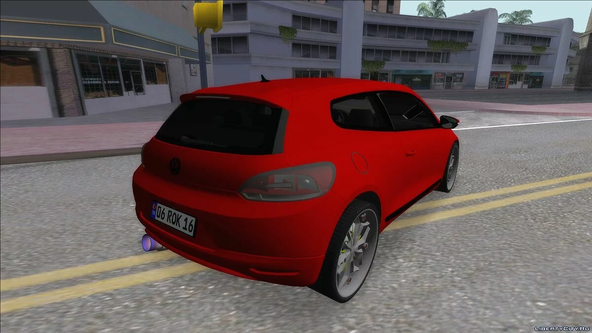 Volkswagen Scirocco Soft Tuning / GTA San Andreas