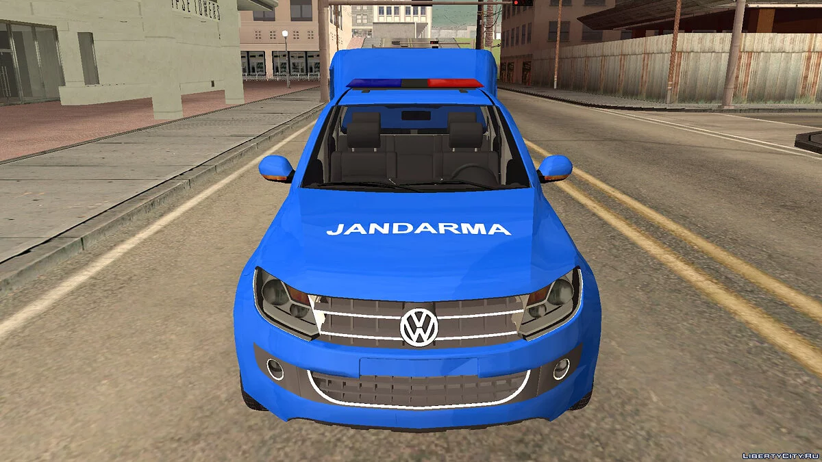 Véhicule de la gendarmerie turque Volkswagen Amarok / GTA San Andreas