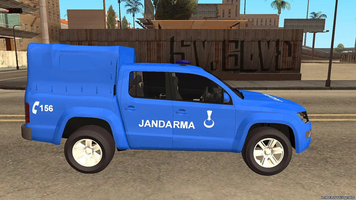 Véhicule de la gendarmerie turque Volkswagen Amarok / GTA San Andreas