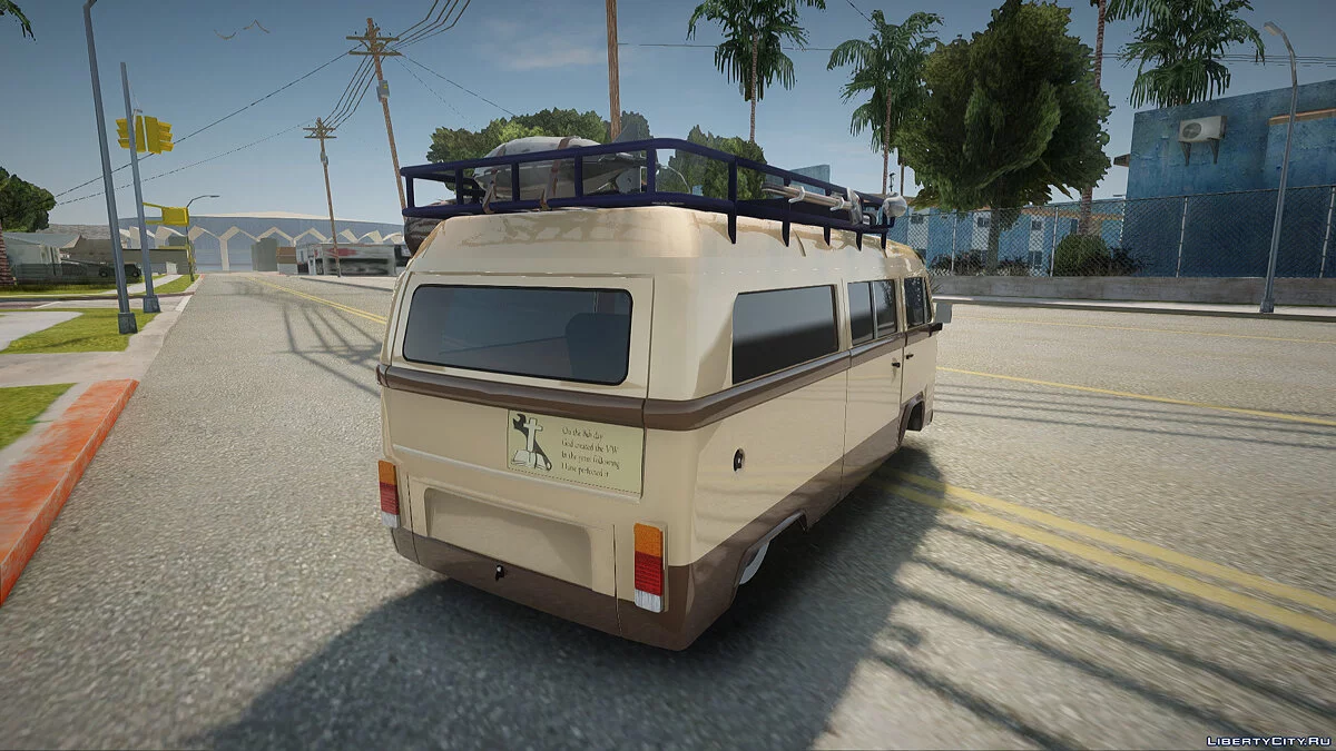 Volkswagen Kombi Classic Retro / GTA San Andreas