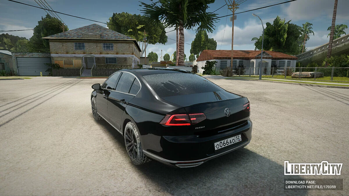 Volkswagen Passat B8 Version Hiver / GTA San Andreas