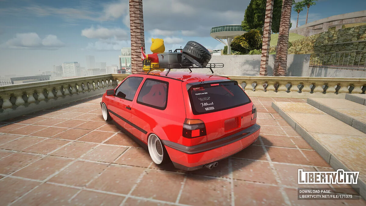 Volkswagen Golf 3 Stance / GTA San Andreas