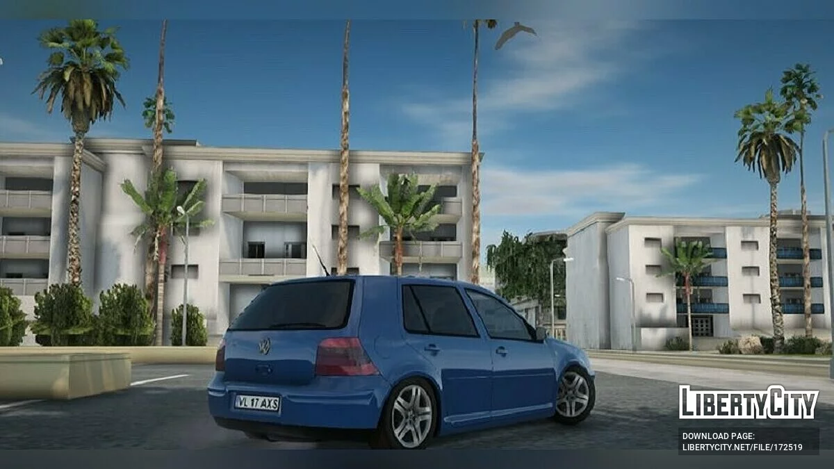 Volkswagen Golf IV (MK4) / GTA San Andreas