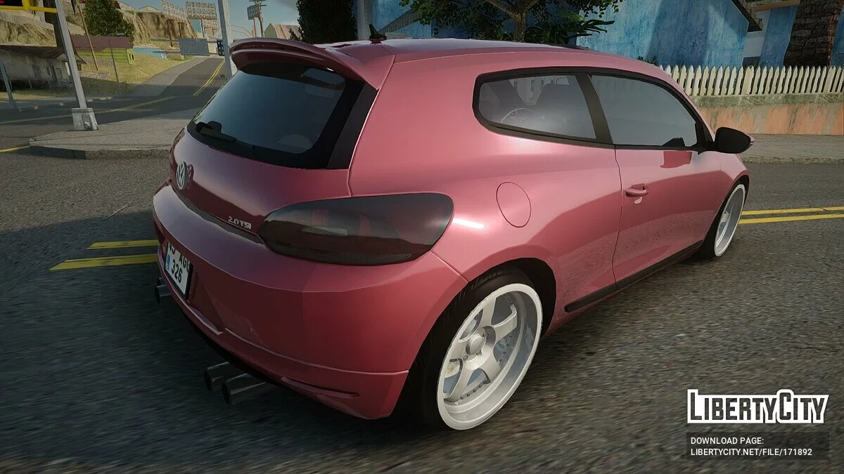 Volkswagen Scirocco Slammed / GTA San Andreas