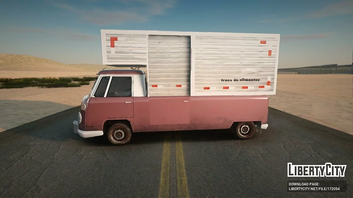 Volkswagen T1 Furgon / GTA San Andreas