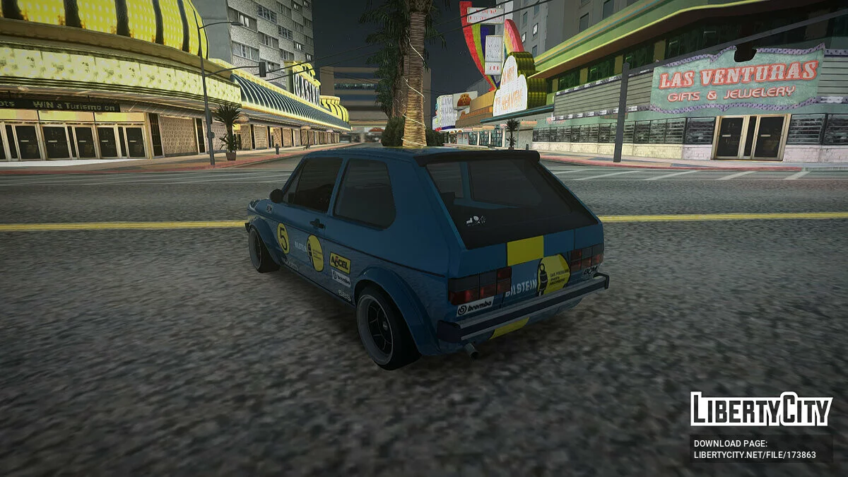 Volkswagen Golf Mk1 GTI / GTA San Andreas