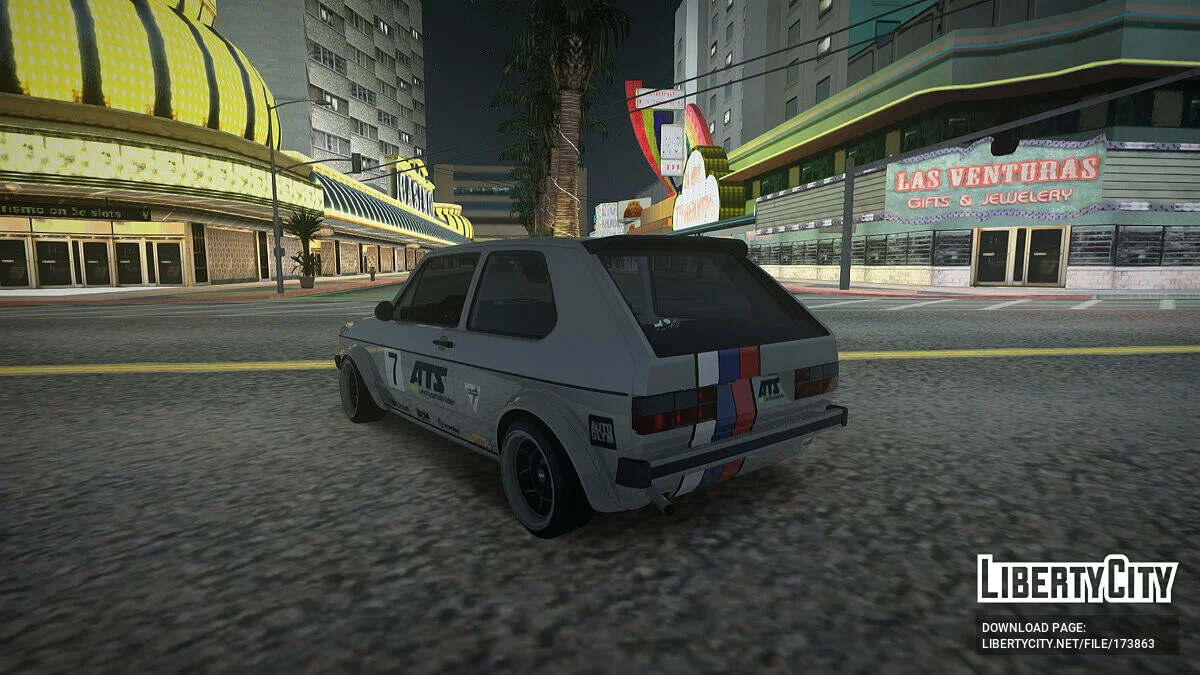 Volkswagen Golf Mk1 GTI / GTA San Andreas
