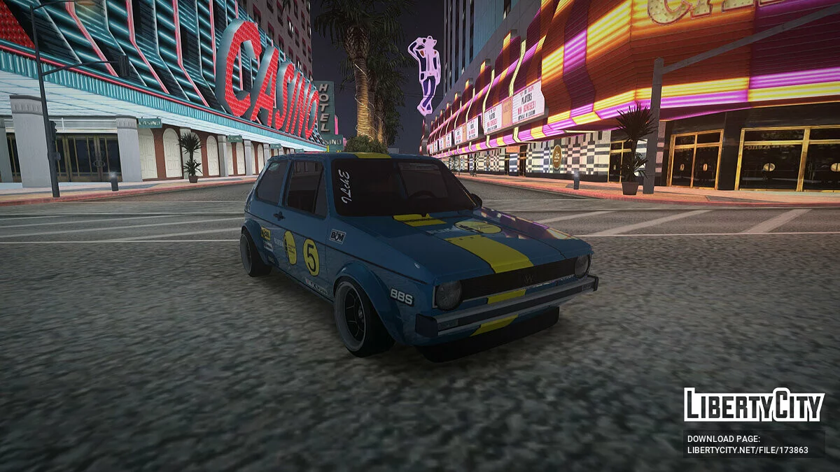Volkswagen Golf Mk1 GTI / GTA San Andreas