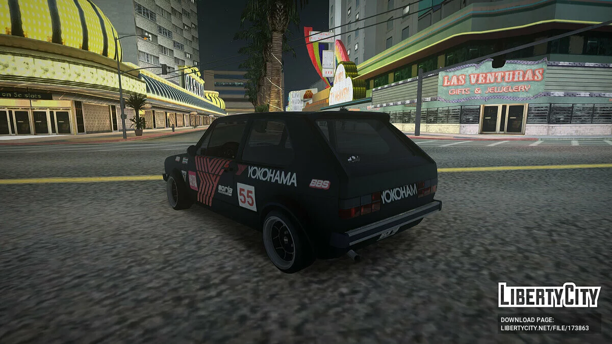Volkswagen Golf Mk1 GTI / GTA San Andreas