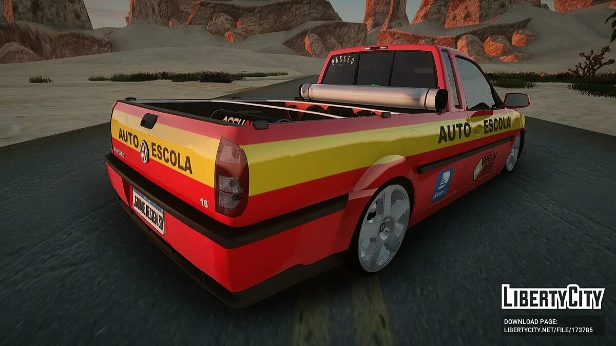 Volkswagen Saveiro G3 Auto Escola / GTA San Andreas