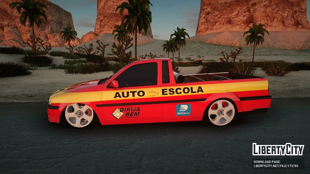 Volkswagen Saveiro G3 Auto Escola / GTA San Andreas