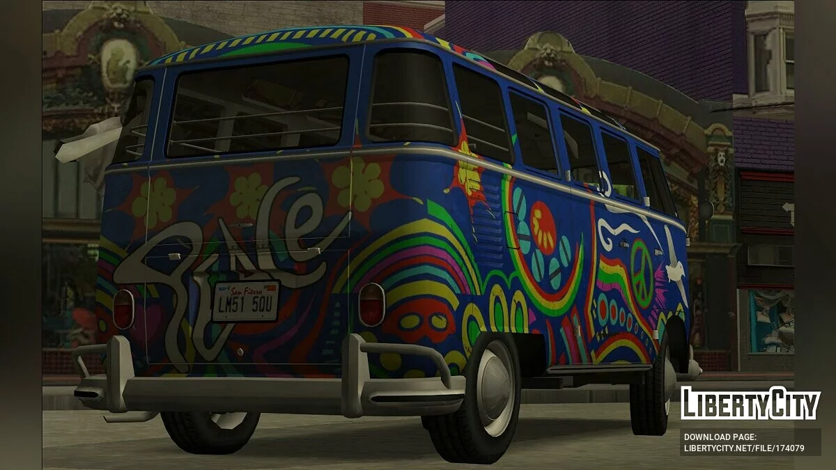 Volkswagen Station Wagon De Luxe '63 / GTA San Andreas
