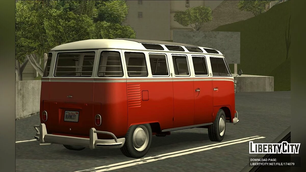 Volkswagen Station Wagon De Luxe '63 / GTA San Andreas