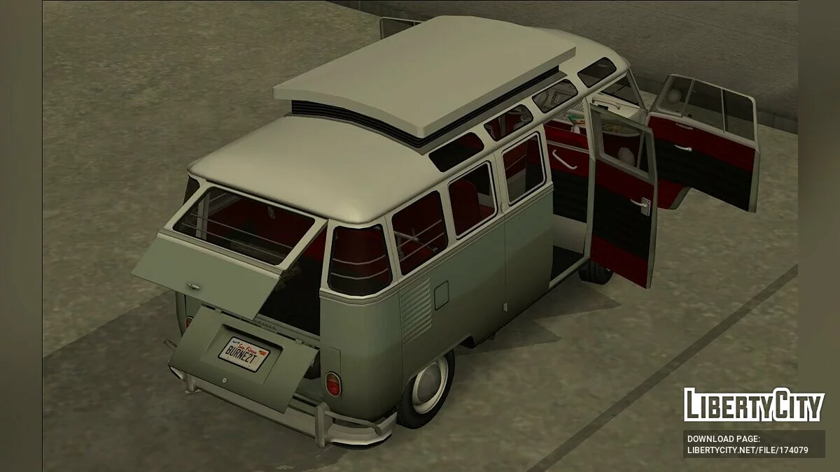 Volkswagen Station Wagon De Luxe '63 / GTA San Andreas