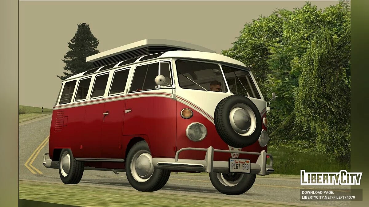 Volkswagen Station Wagon De Luxe '63 / GTA San Andreas
