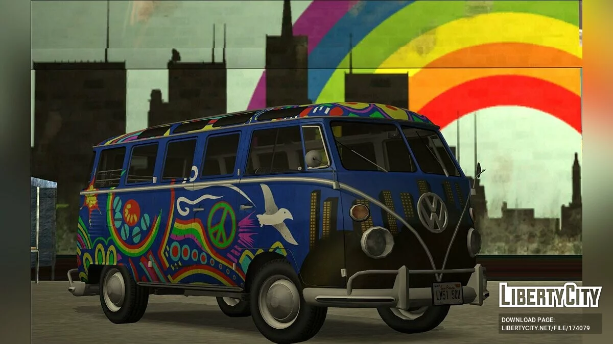 Volkswagen Station Wagon De Luxe '63 / GTA San Andreas