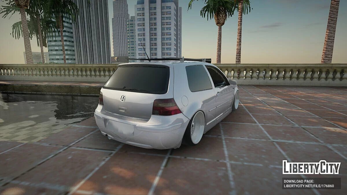 Volkswagen Golf IV Hellaflush / GTA San Andreas