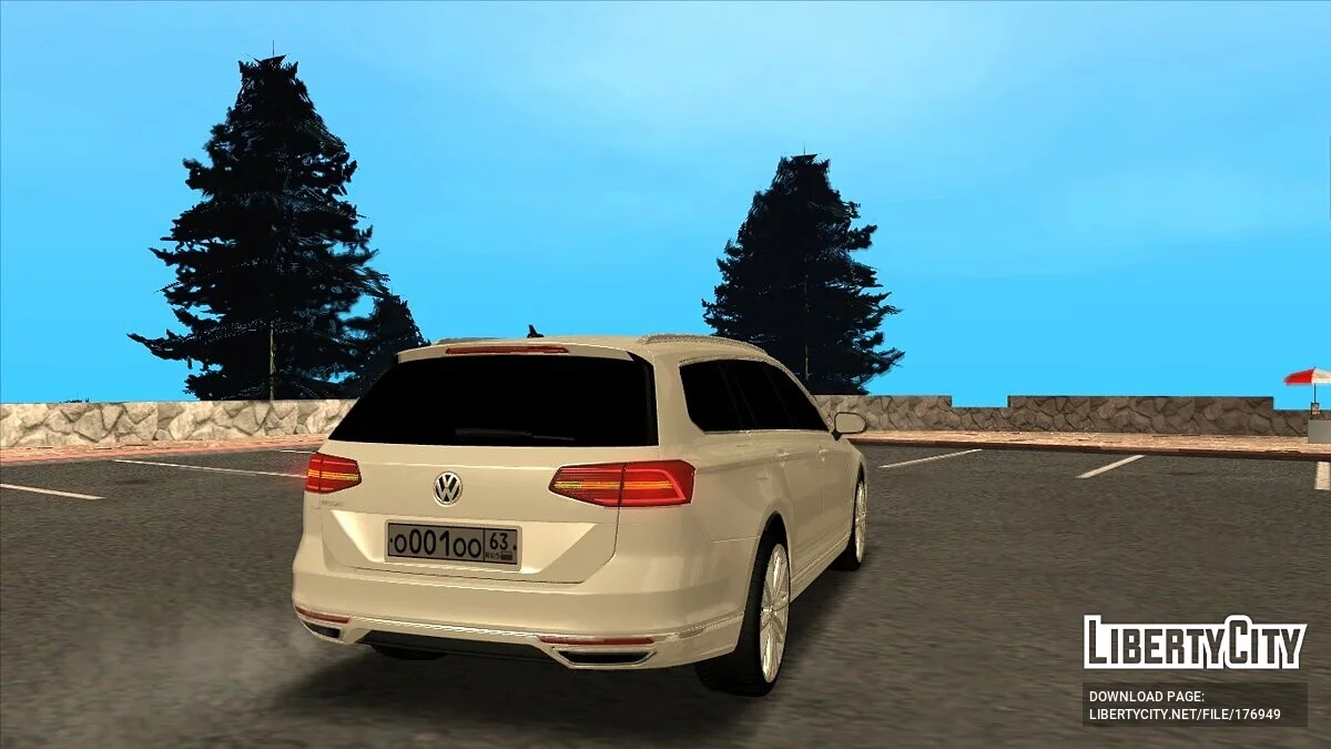 Volkswagen Passat Variant R-Line 2016 / GTA San Andreas