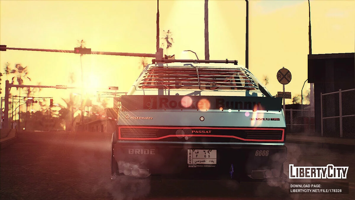 1987 Volkswagen Passat Pointer TRD Iraque Rocket Bunny / GTA San Andreas