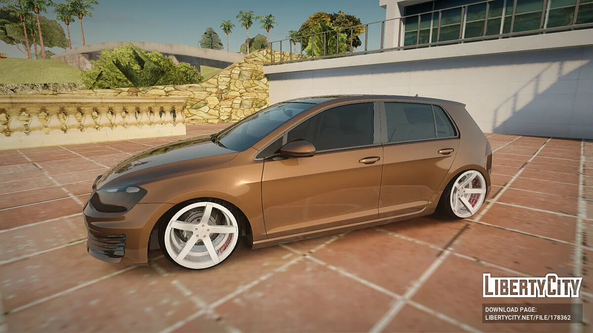 Volkswagen Golf 7 Stance / GTA San Andreas