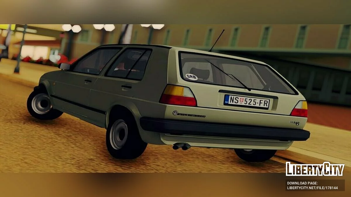 Volkswagen Golf Mk2 TAS JX / GTA San Andreas