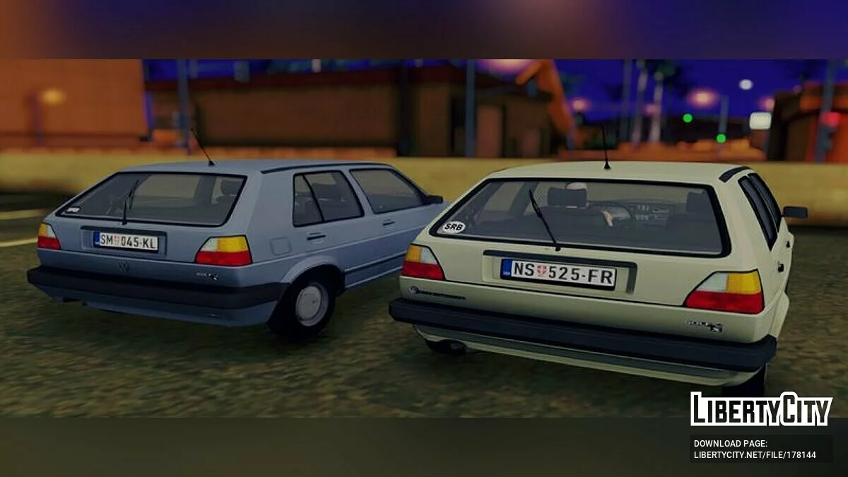Volkswagen Golf Mk2 TAS JX / GTA San Andreas