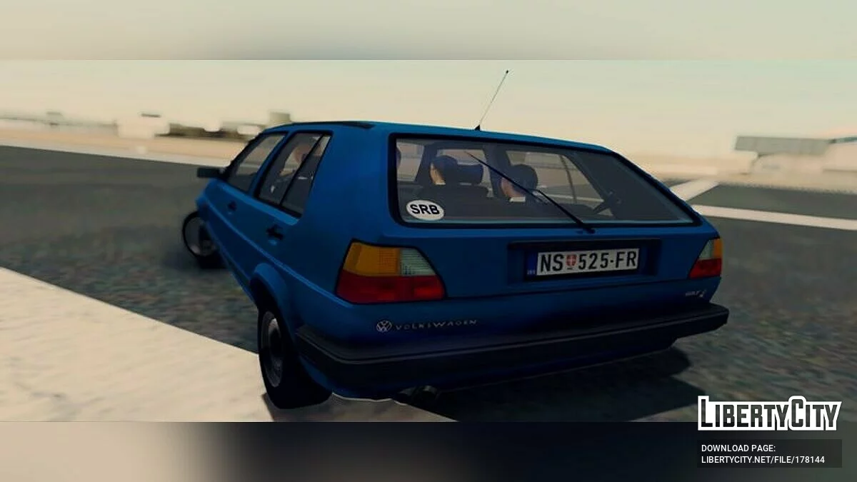 Volkswagen Golf Mk2 TAS JX / GTA San Andreas