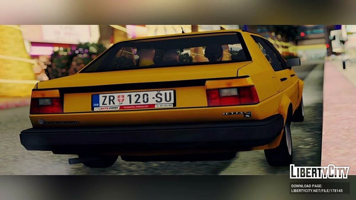 Volkswagen Jetta Mk2 / GTA San Andreas