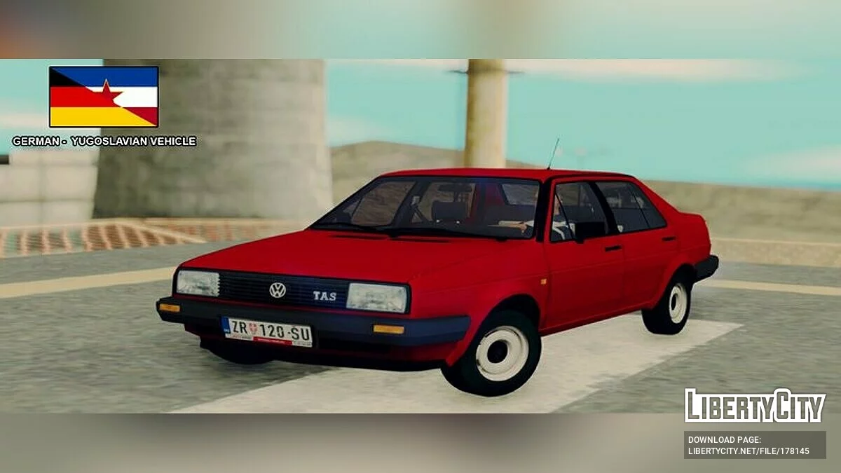 Volkswagen Jetta Mk2 / GTA San Andreas