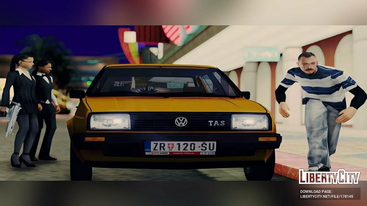 Volkswagen Jetta Mk2 / GTA San Andreas