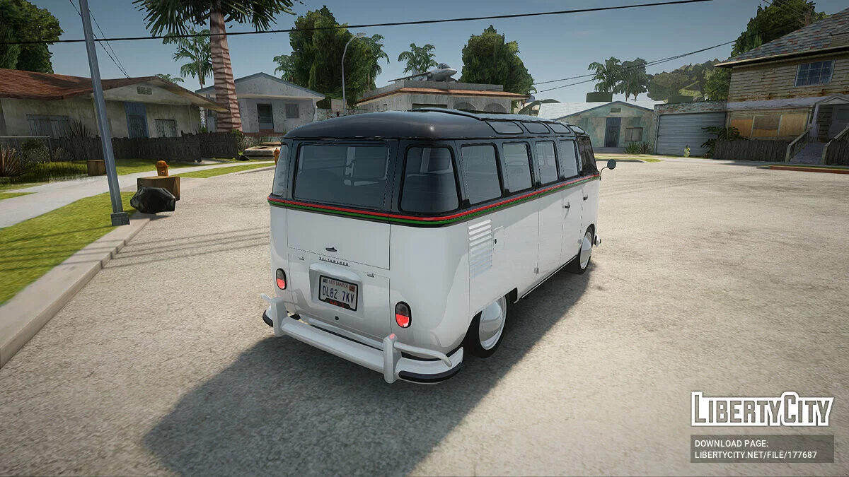 Volkswagen T1 Station Wagon De Luxe Type2 1963 / GTA San Andreas