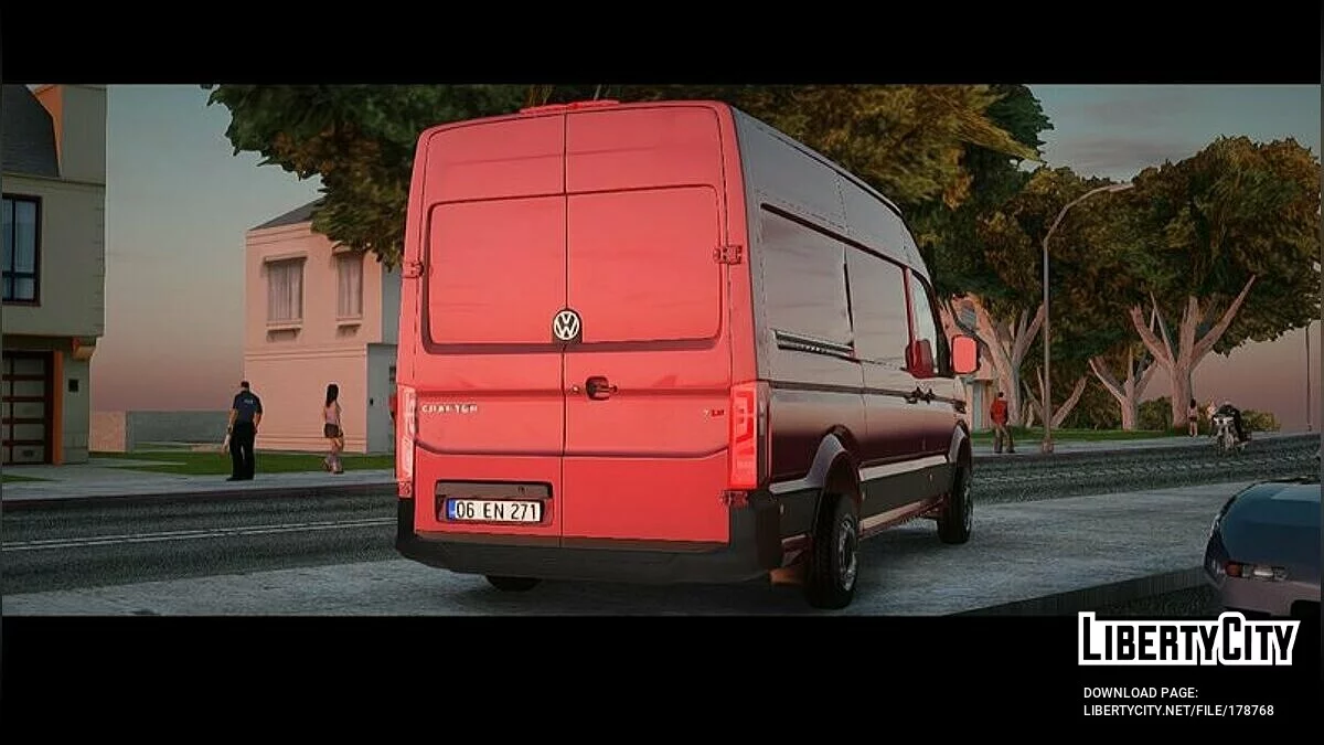 2018 Volkswagen Crafter v2 / GTA San Andreas