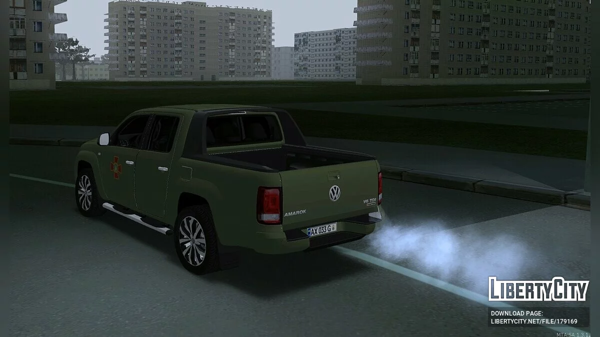 Volkswagen Amarok Garde nationale d'Ukraine / GTA San Andreas