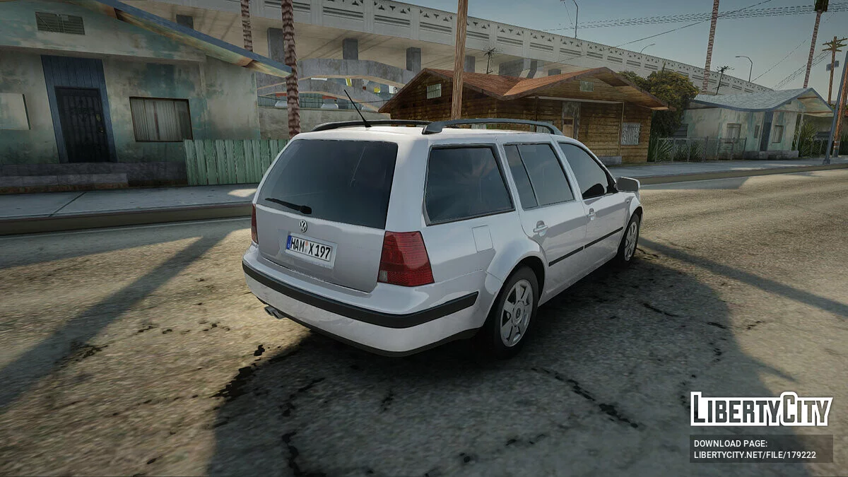 大众 Golf 4 旅行车 (Europlate) / GTA San Andreas