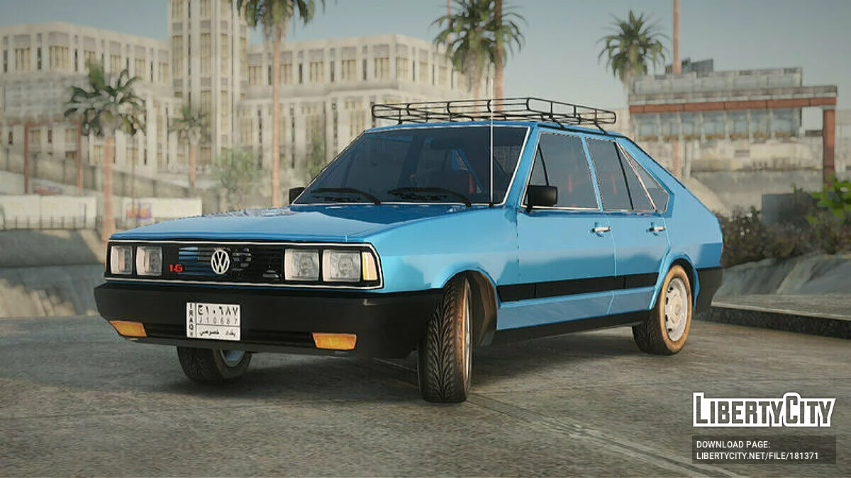 1987 Volkswagen Passat Pointer 1.6L LSE Irak / GTA San Andreas