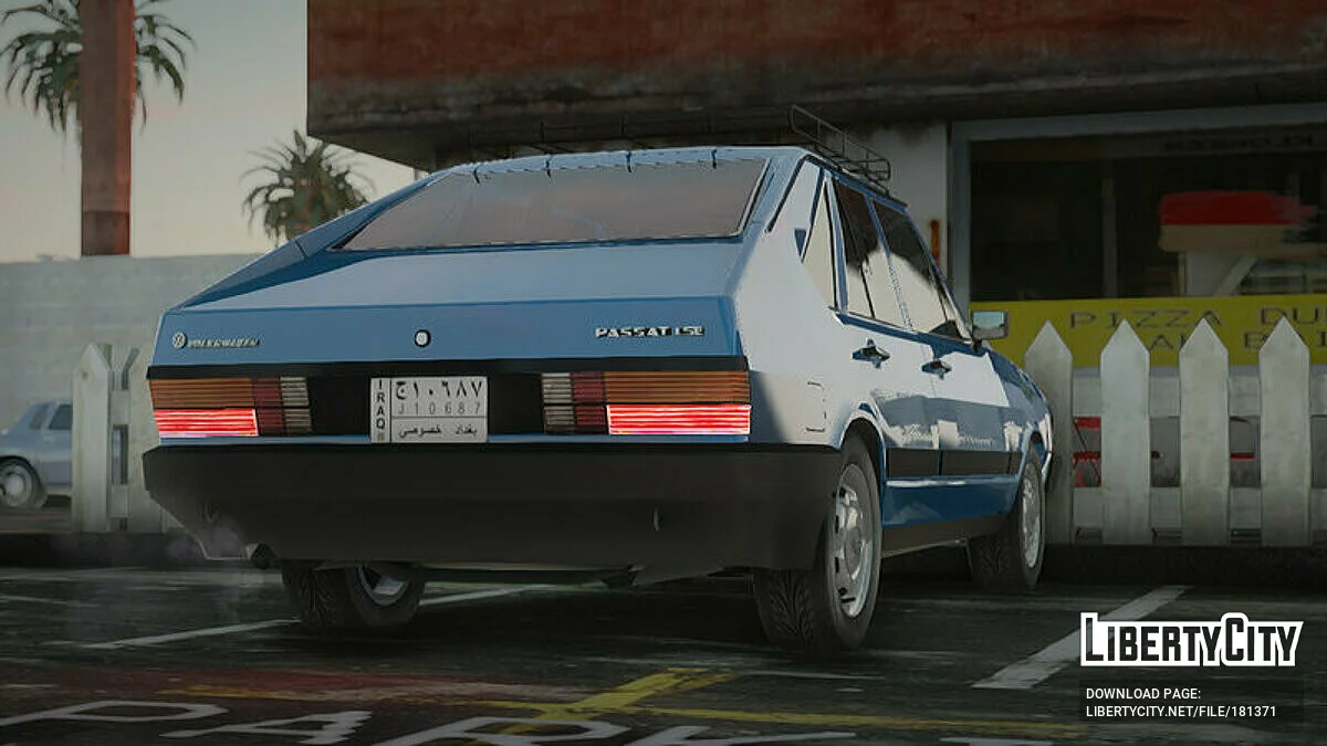 1987 Volkswagen Passat Pointer 1.6L LSE Irak / GTA San Andreas