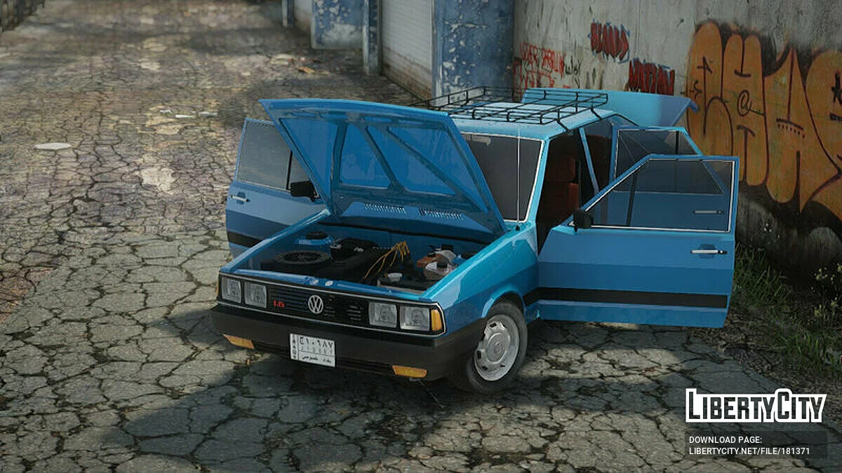1987 Volkswagen Passat Pointer 1.6L LSE Irak / GTA San Andreas